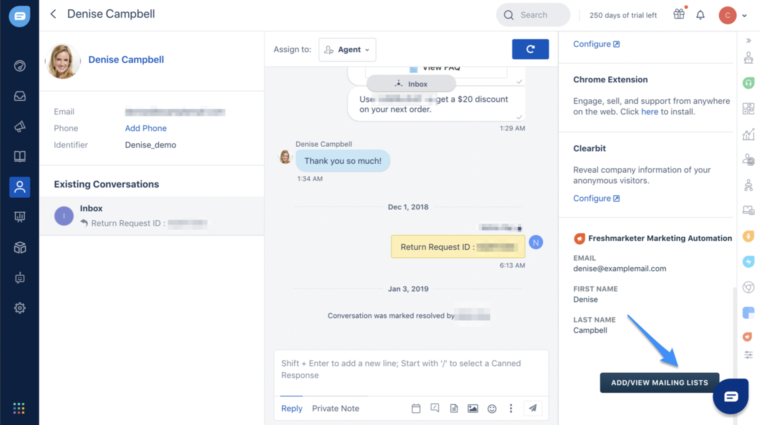 Freshmarketer screenshot