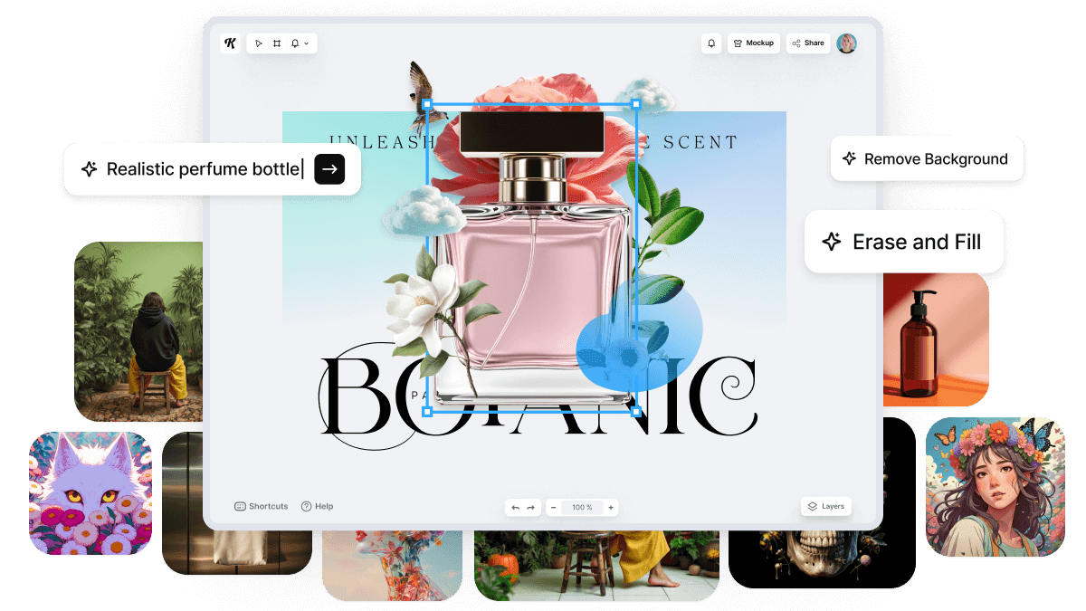Kittl Ad Maker screenshot
