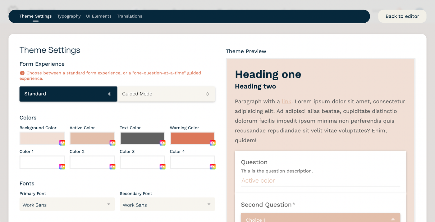 Paperform screenshot