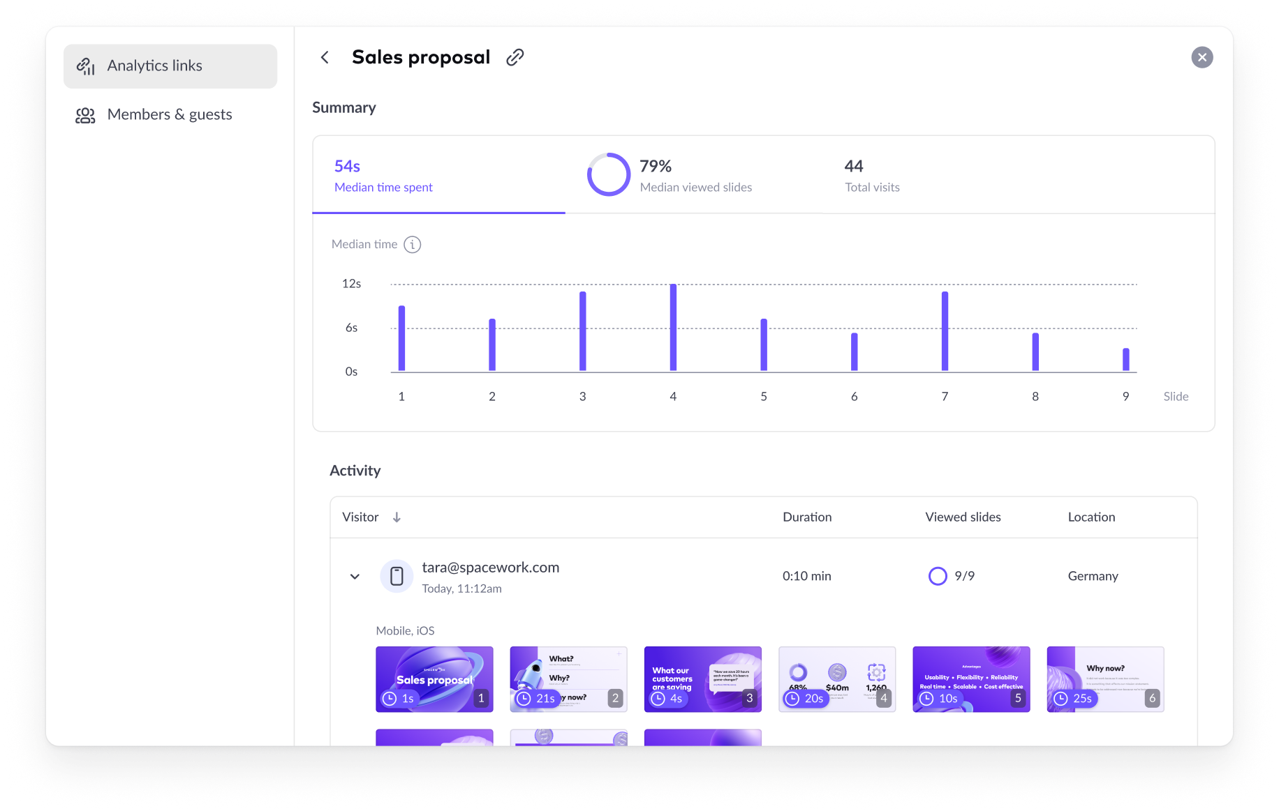Pitch screenshot