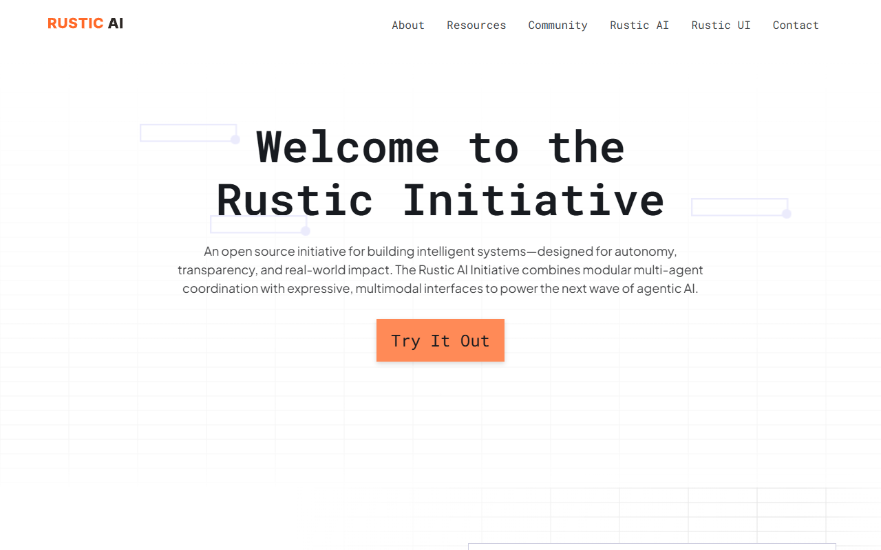 Rustic AI Design Editor screenshot
