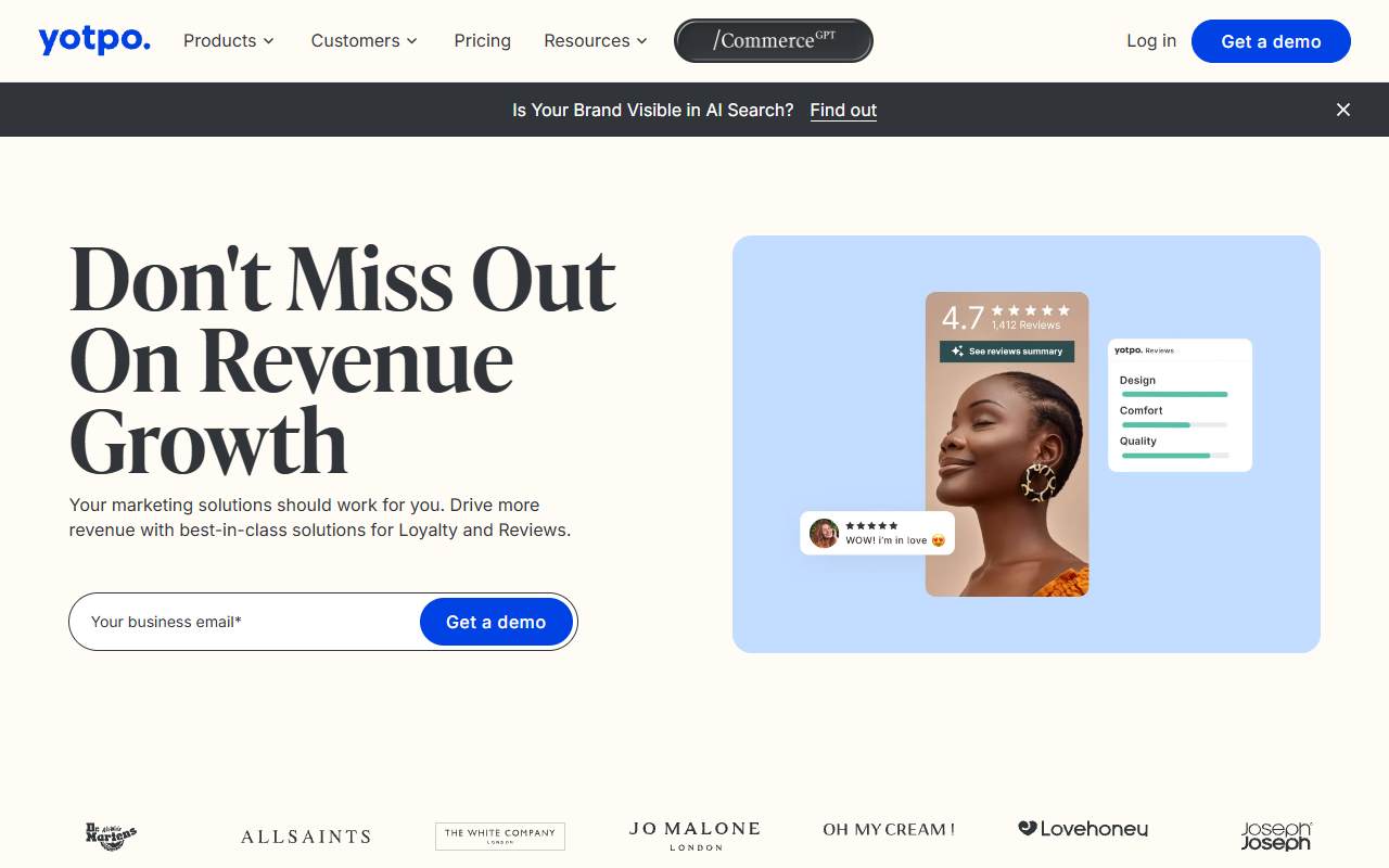 Yotpo screenshot