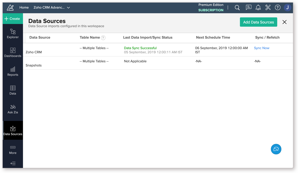 Zoho Social screenshot