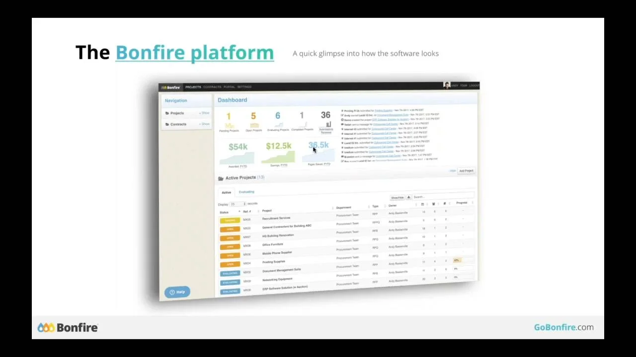 Bonfire screenshot