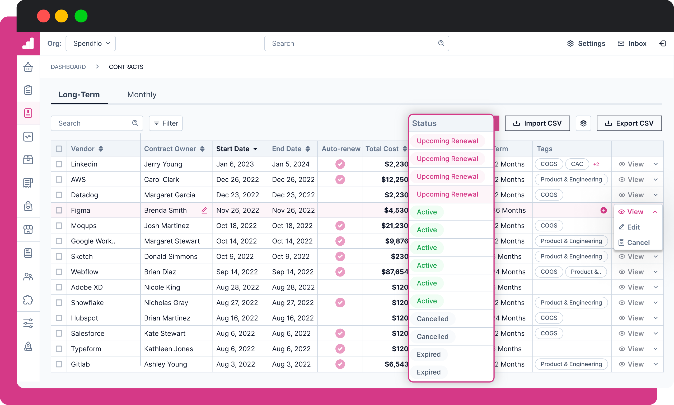 Spendflo screenshot