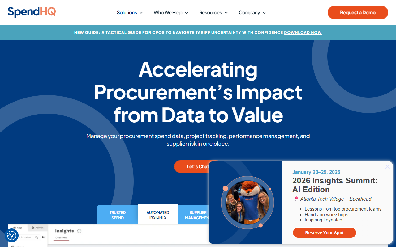 SpendHQ screenshot