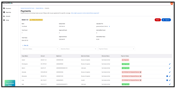 Vendor Onboarding Software screenshot