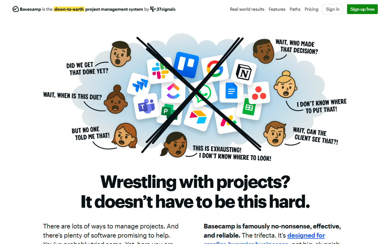 Basecamp screenshot