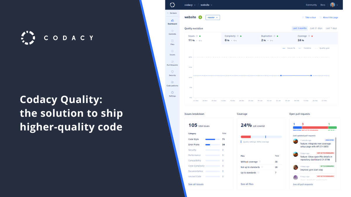 Codacy Coverage screenshot