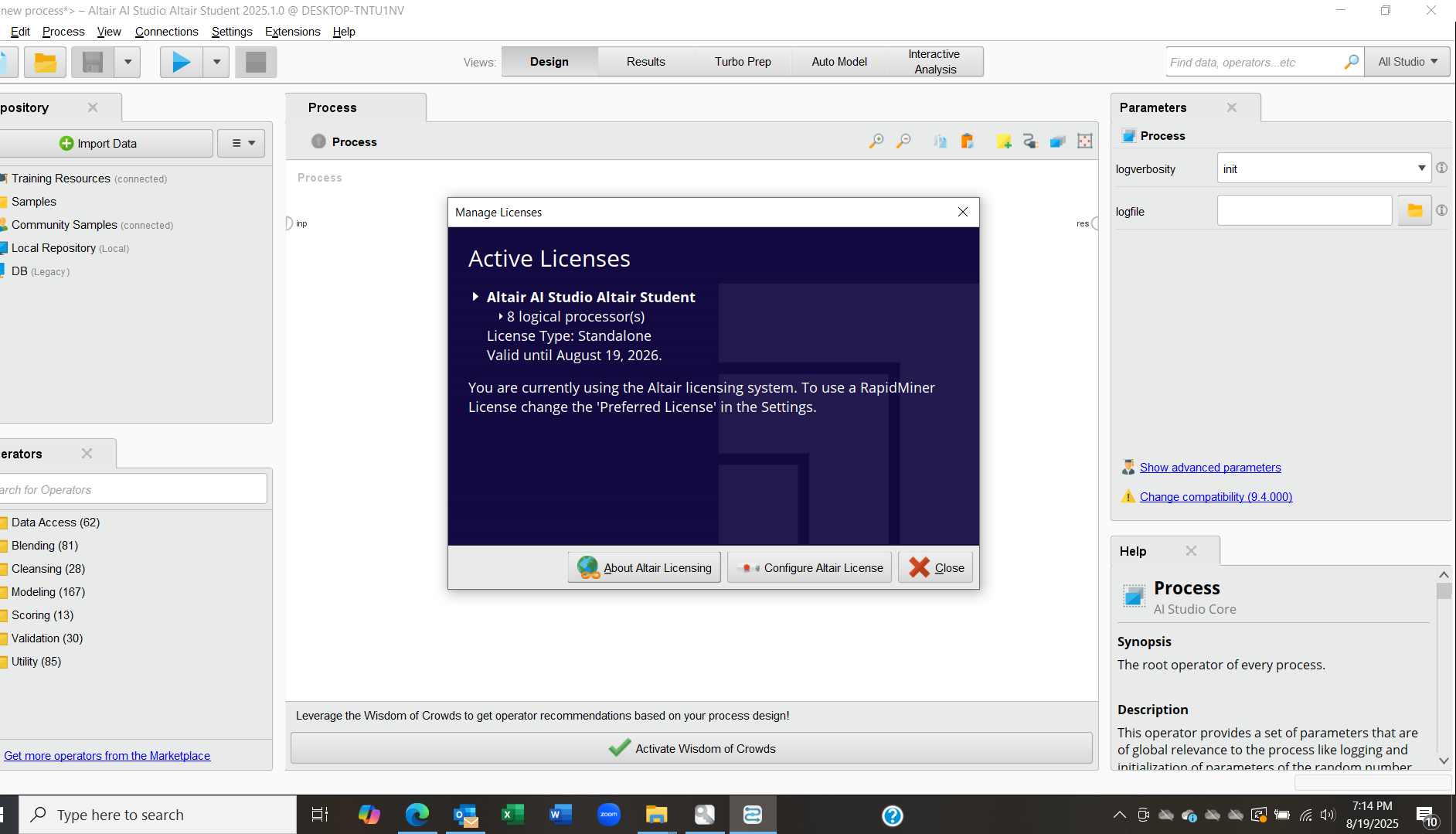 Altair AI Studio screenshot