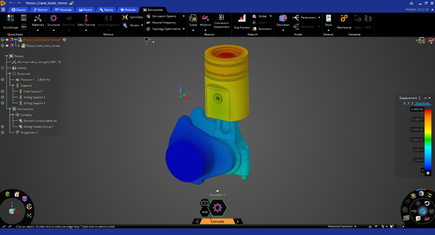 Ansys Discovery screenshot