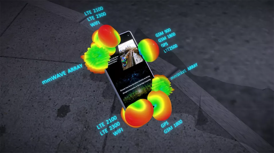 Ansys HFSS screenshot