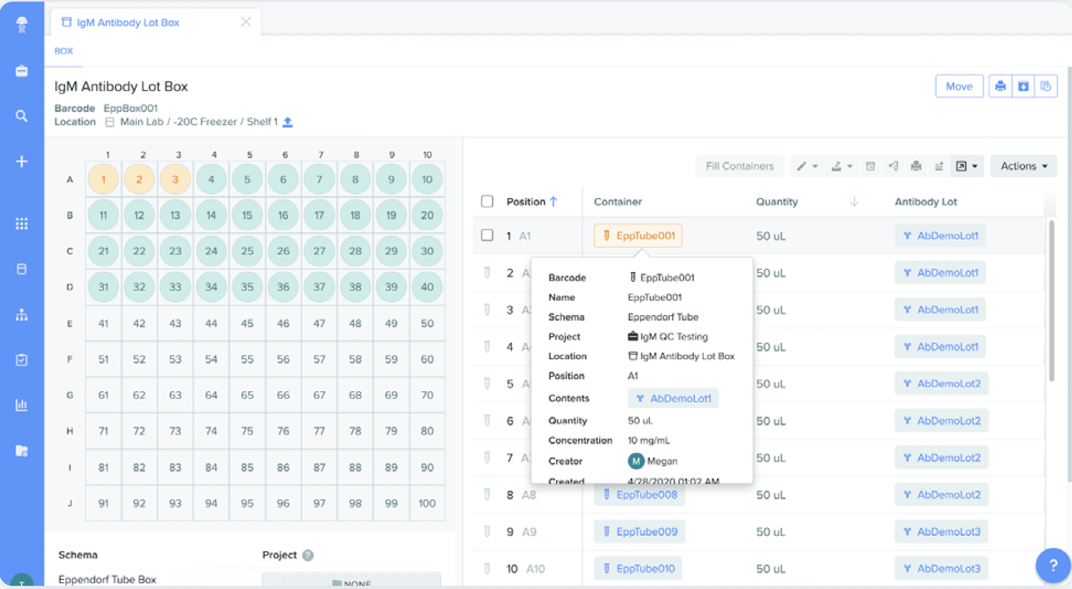 Benchling Connect screenshot