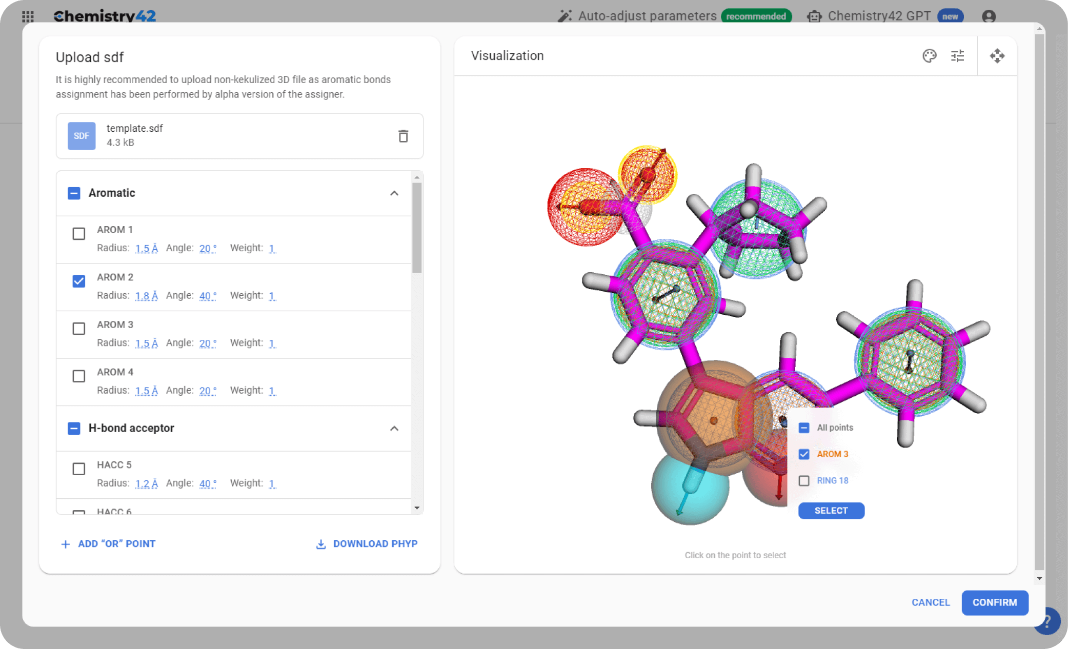 Chemistry42 screenshot