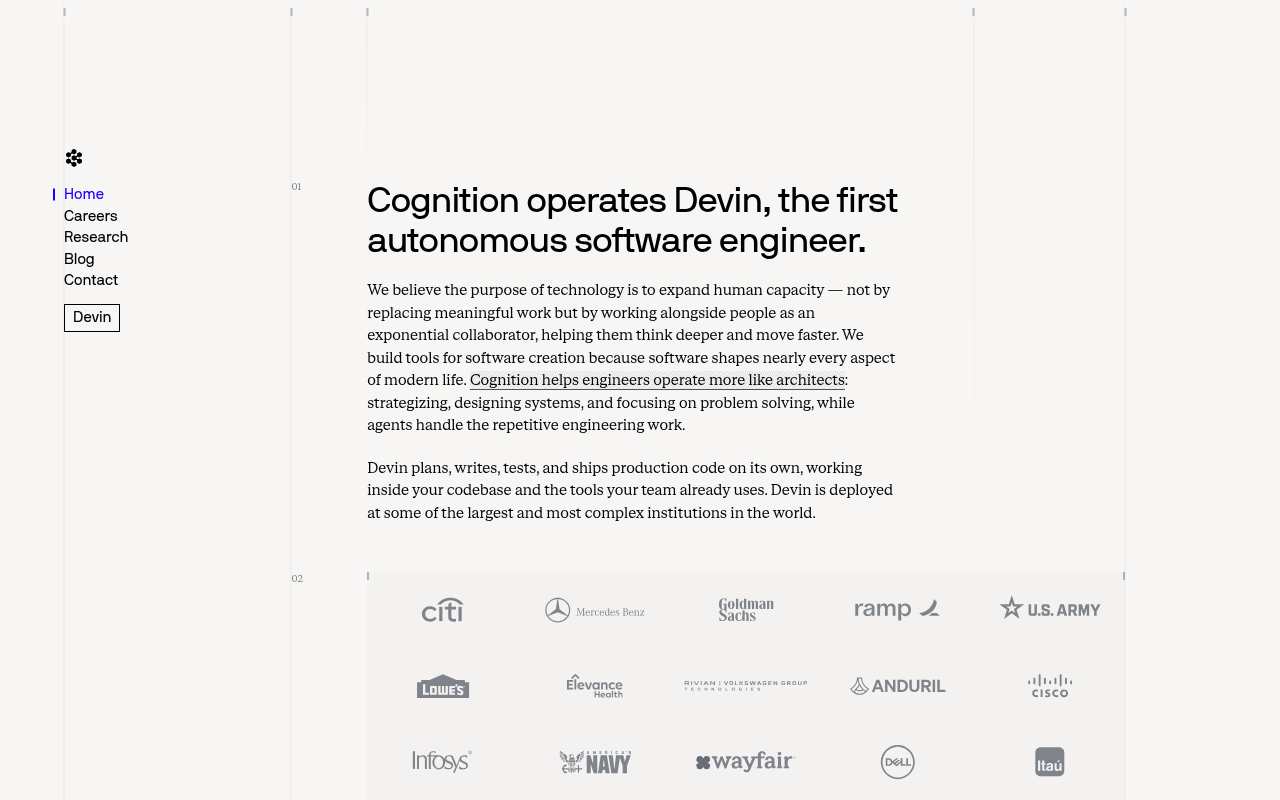 Cognition screenshot