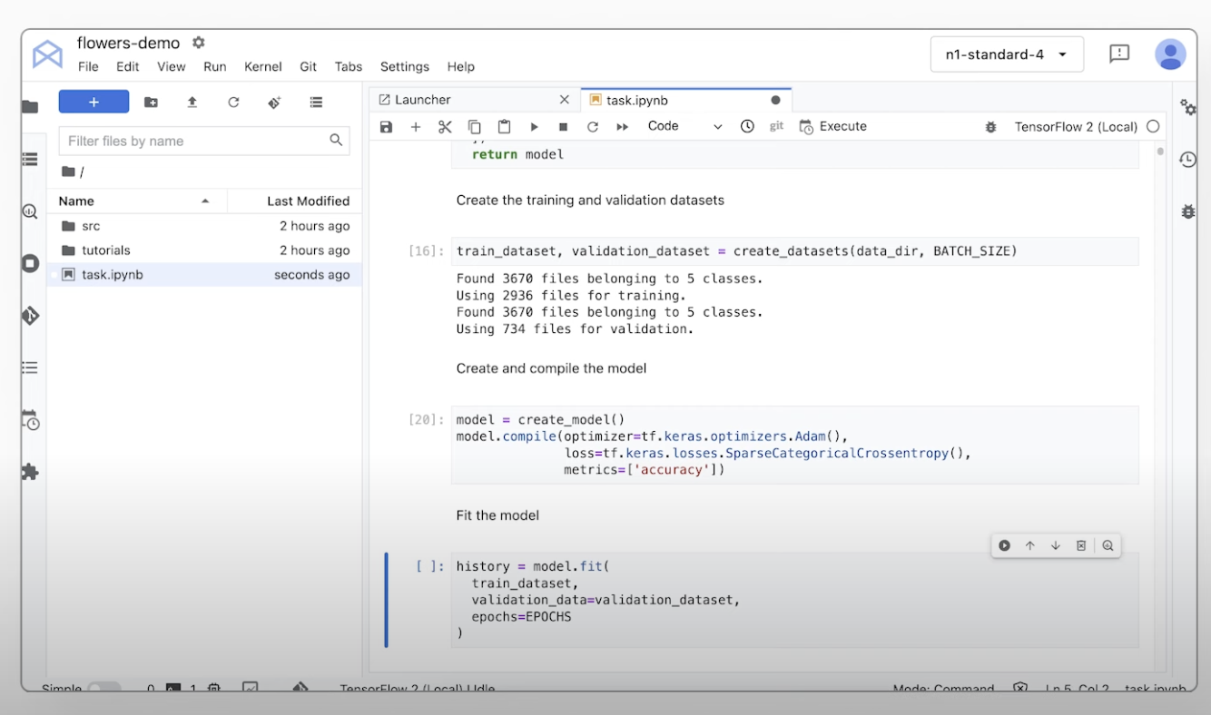 Deepnote screenshot