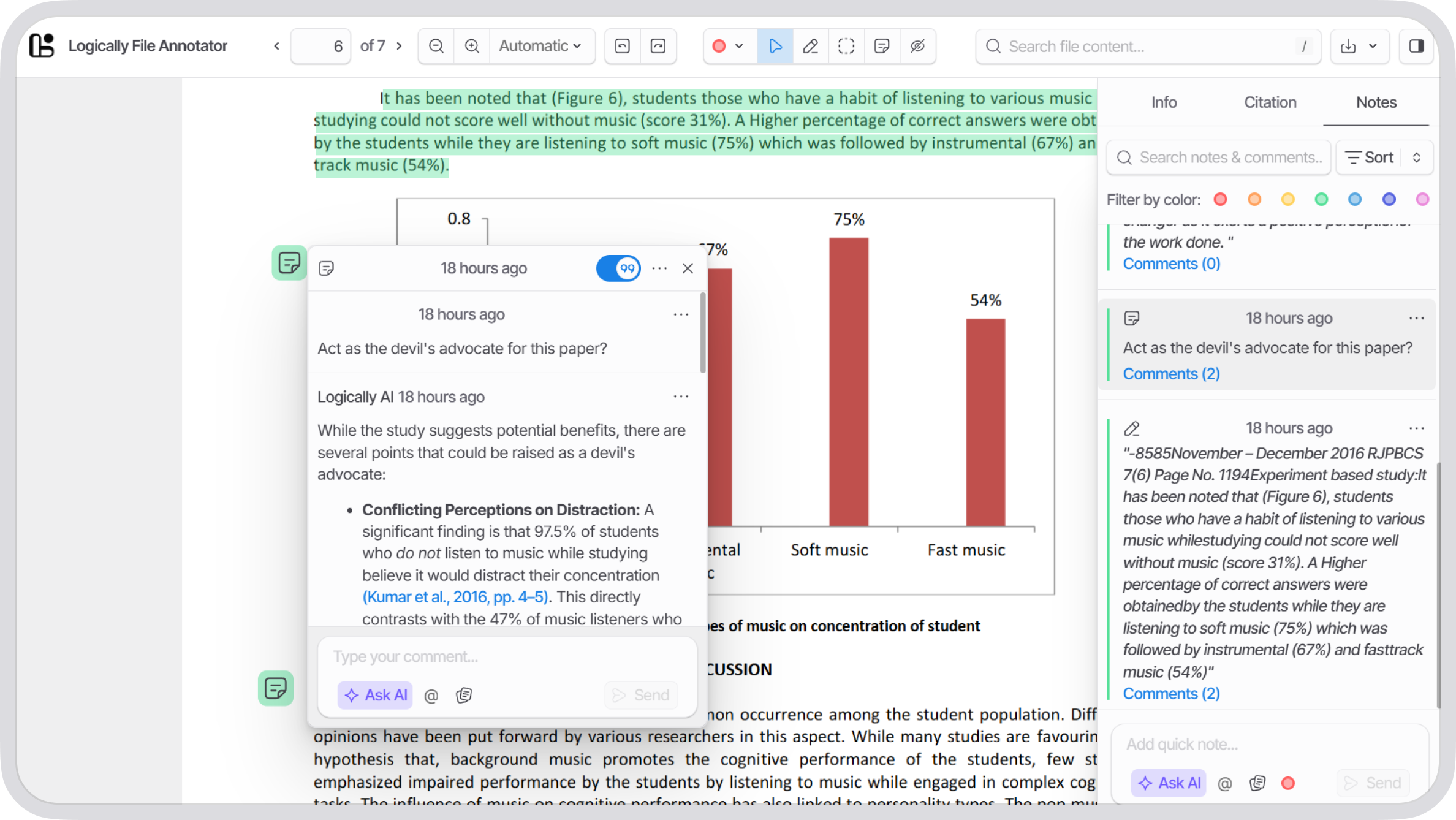 Logically File Annotator screenshot