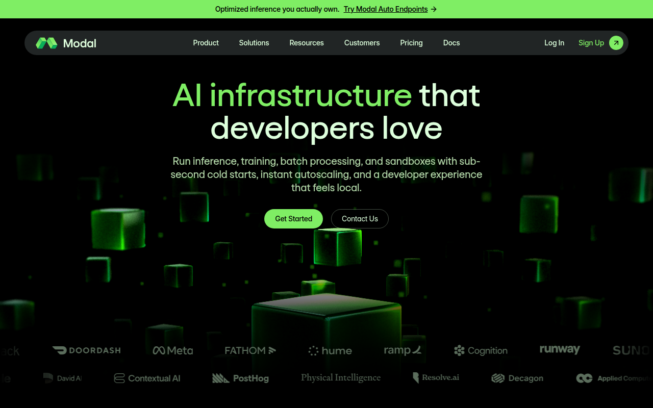 Modal screenshot
