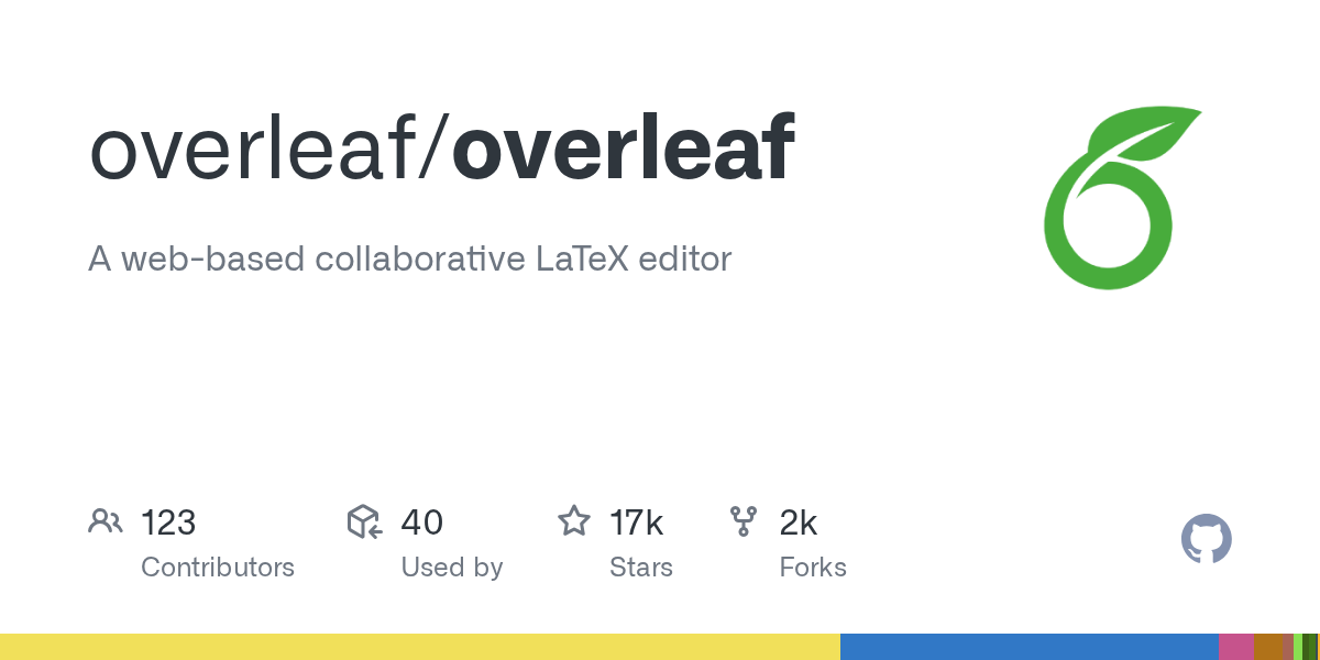 Overleaf Community Edition screenshot