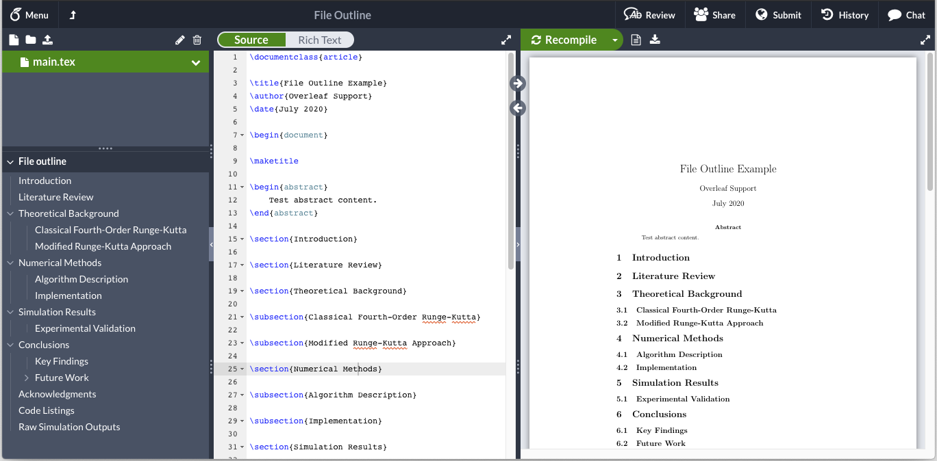 Overleaf screenshot