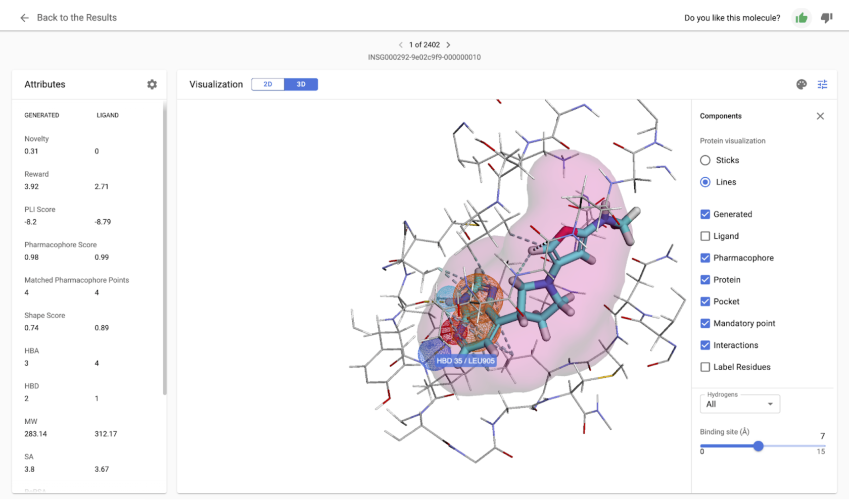 Pharma.AI screenshot