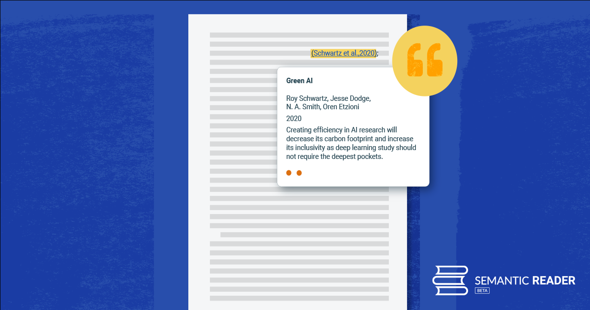 Semantic Scholar screenshot