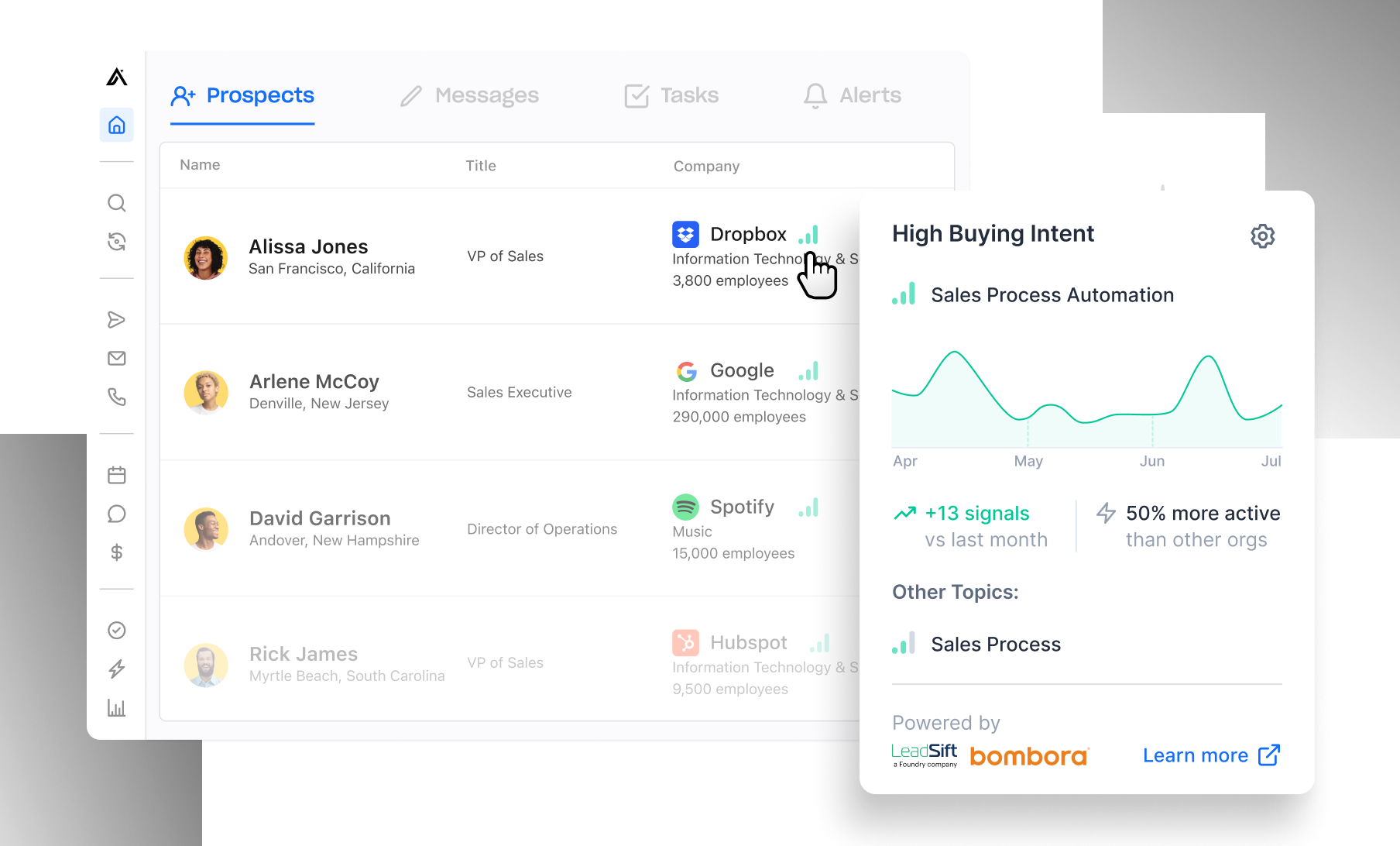 Apollo.io screenshot