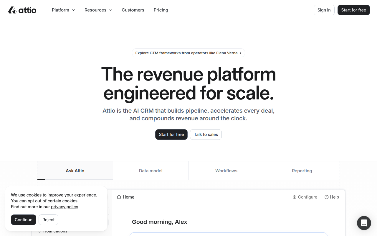 Attio screenshot