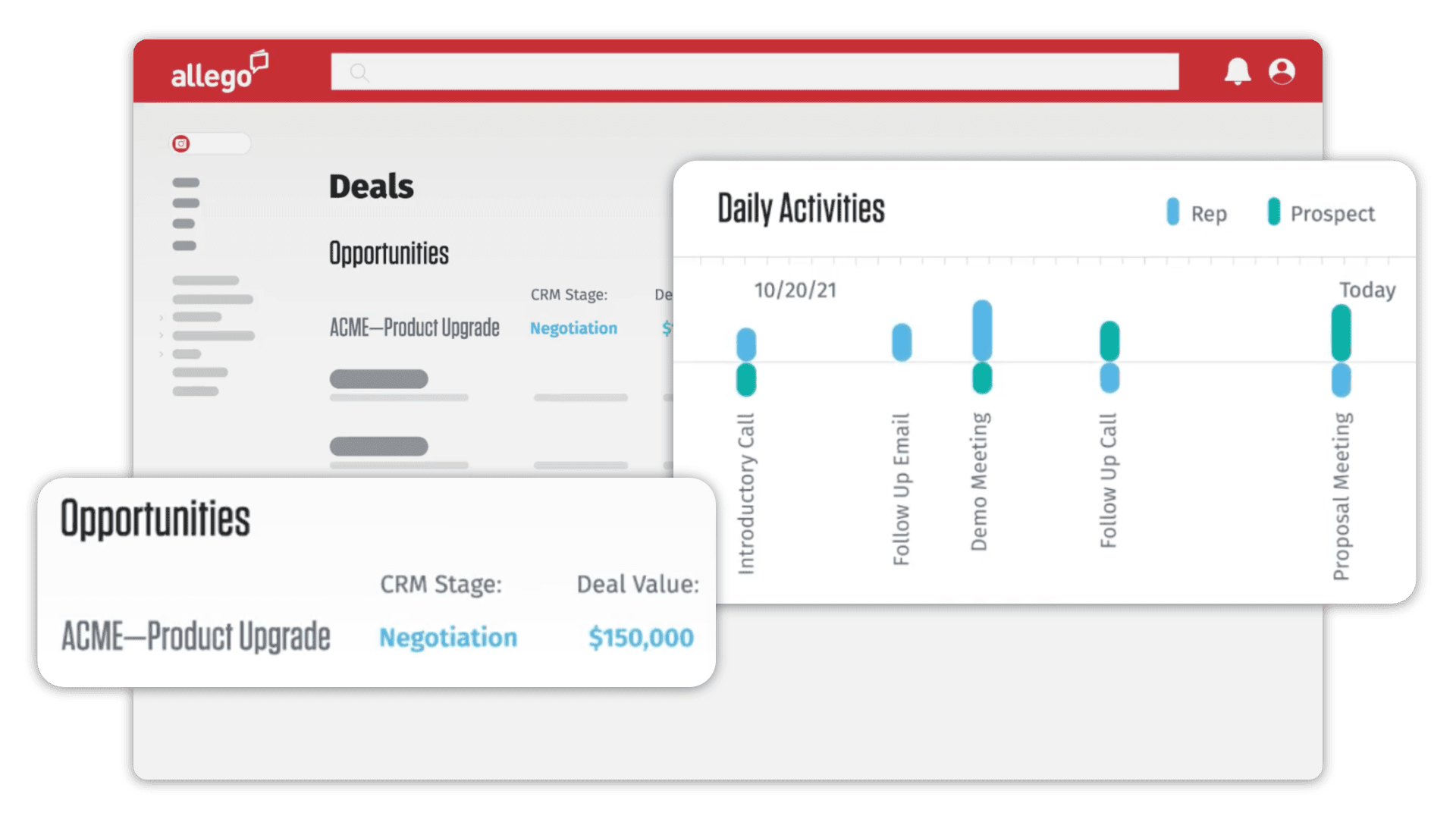 Sales Content Management Software screenshot