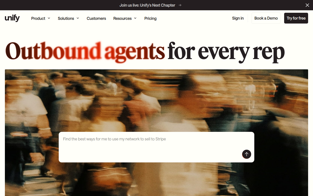 Unify GTM screenshot