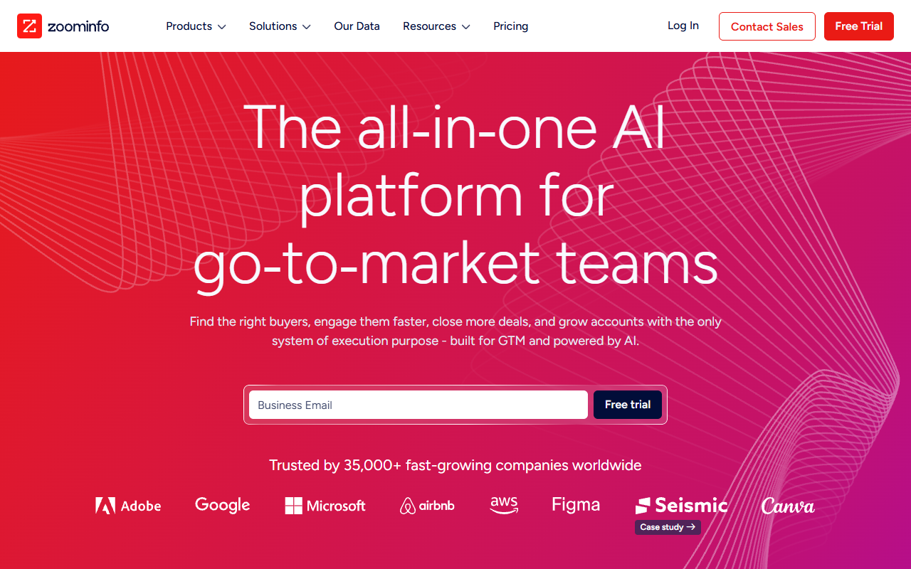 ZoomInfo screenshot