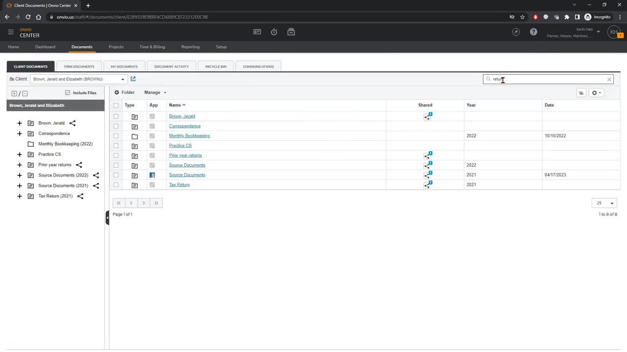 Onvio screenshot