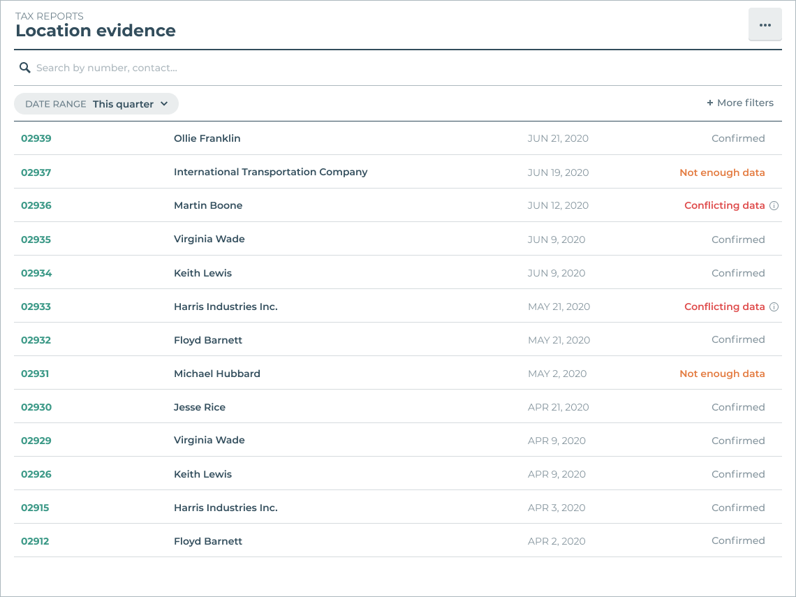 Quaderno screenshot