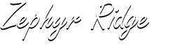 Zephyr Ridge Community Development District