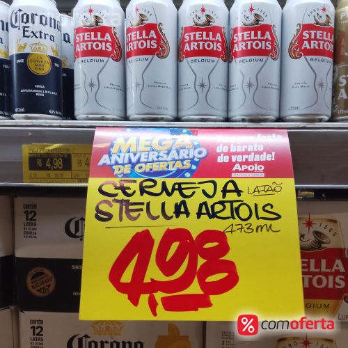 Cerveja Stella Artois 473ml - Latão