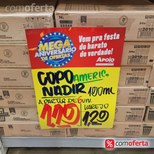 Copo Americano Lagoinha Nadir 190ml