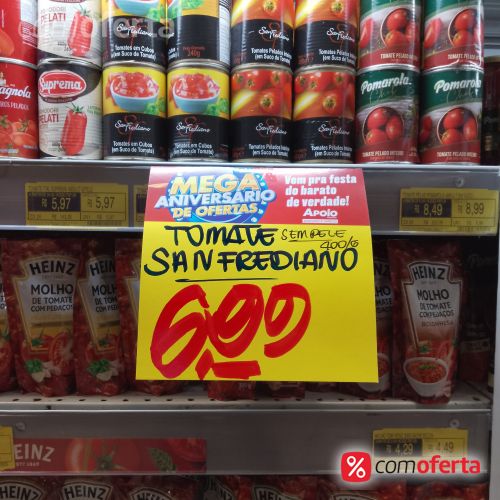 Tomate Pelados Italiano San Frediano 400g