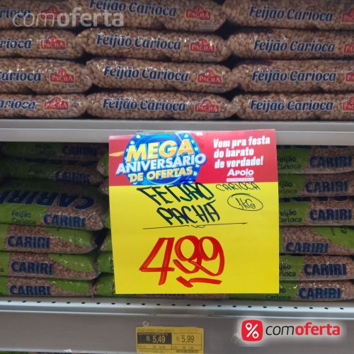 Feijão Carioca Pacha 1kg