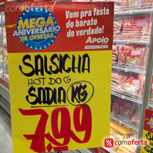 Salsicha Hot Dog Sadia - Kg