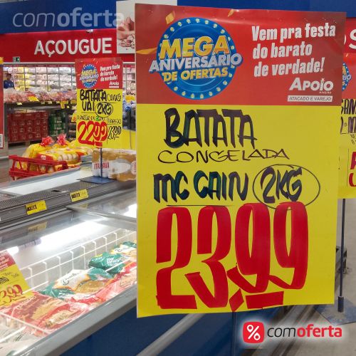 Batata Congelada Frita McCain 2kg