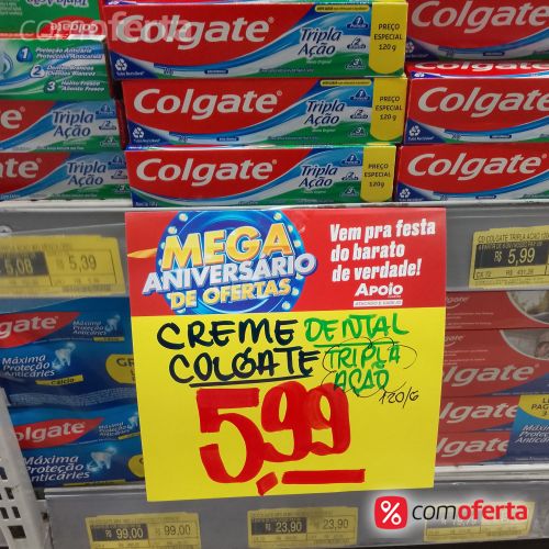 Creme Dental Colgate Tripla Ação - 120g