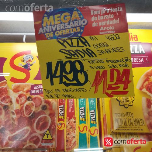 Pizza Sadia Sabores - 460g