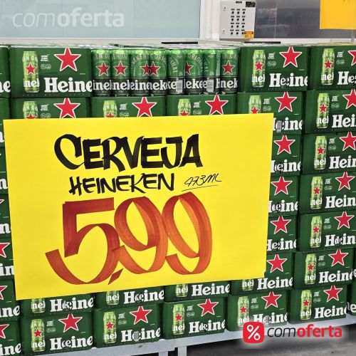 Cerveja Heineken 473ml - Latão