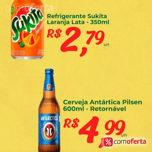 Cerveja Antarctica 600ml (Retornável)