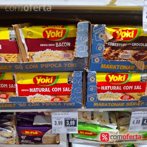 Pipoca de Microondas Yoki 100g