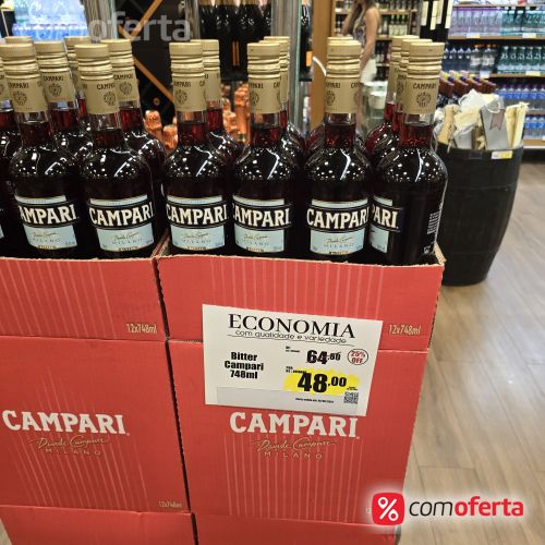 Campari Bitter Garrafa 900ml