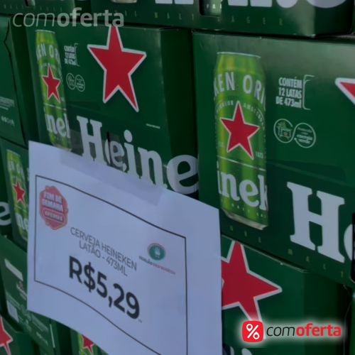 Cerveja Heineken 473ml - Latão