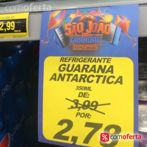 Refrigerante Antarctica Guaraná 350ml