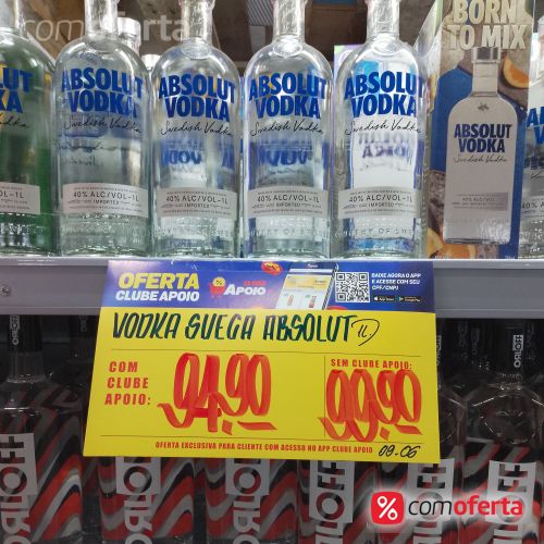 Vodka Absolut - 1 Litro