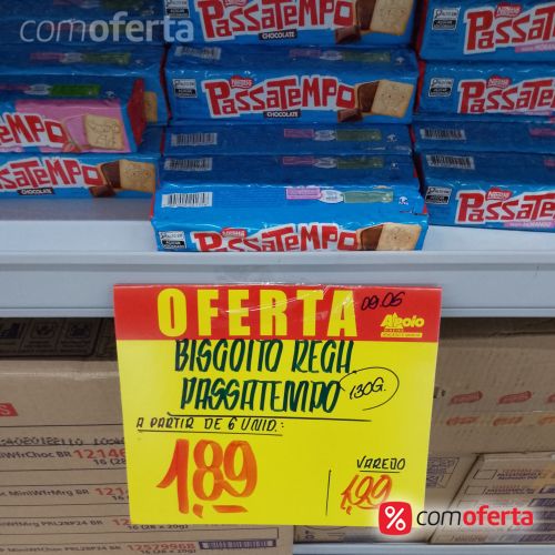 Biscoito Nestlé Passatempo Recheado 130g